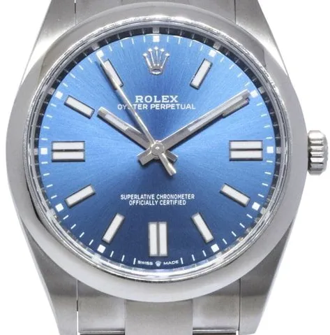 Rolex Oyster Perpetual 41 124300 41mm Stainless steel Blue