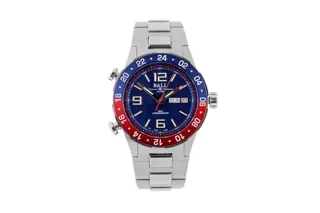 Ball Roadmaster Marine GMT DG3030B-SCJ-BE Ceramic and Titanium Blue