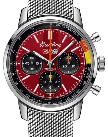 Breitling Top Time AB01761A1K1A1 41mm Stainless steel Red