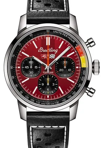 Breitling Top Time AB01761A1K1X1 41mm Stainless steel Red