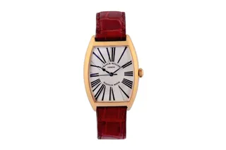 Franck Muller Cintree Curvex 2852 SC Yellow gold Silver