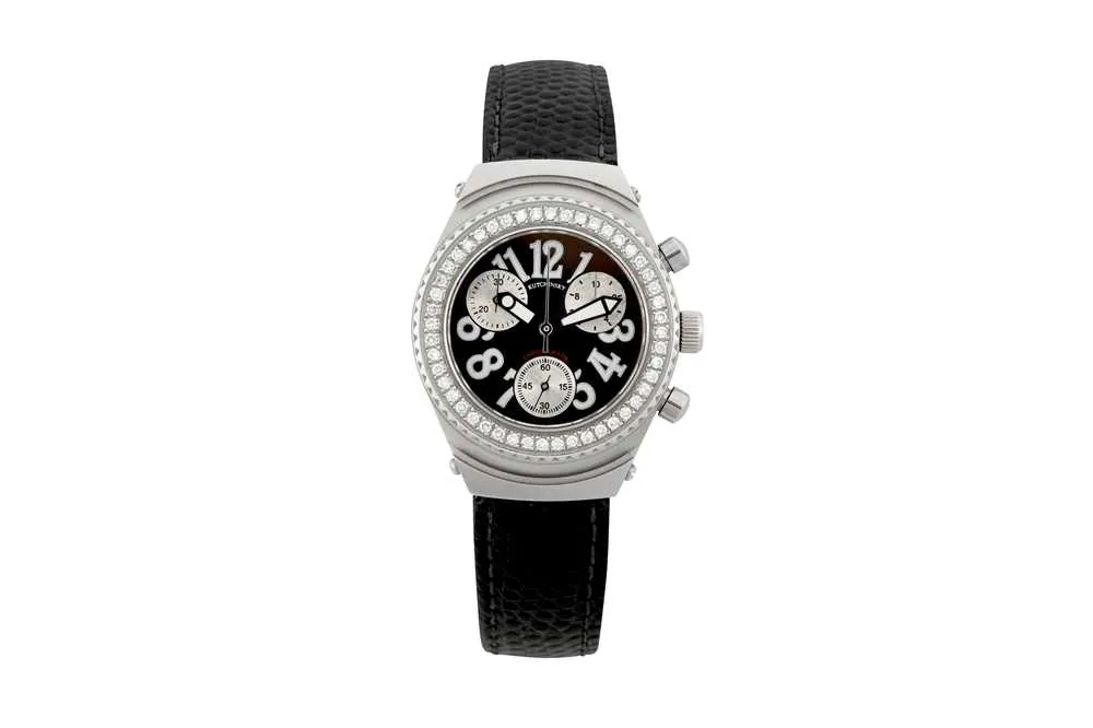 Kutchinsky Regata No.049 31mm Stainless steel and Diamond Black