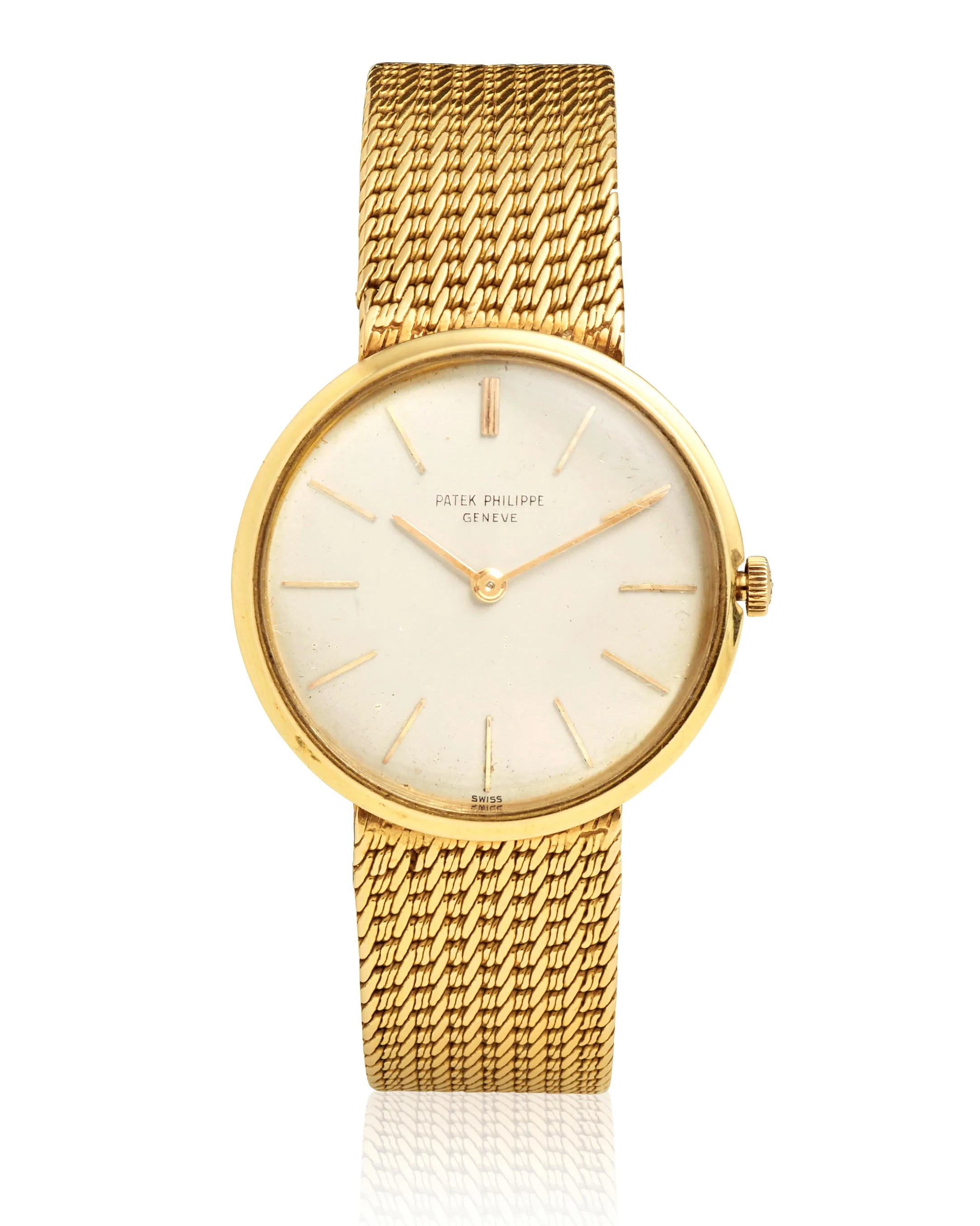 Patek Philippe Calatrava 2591 34mm Yellow gold Champagne 1