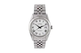 Rolex Datejust 36 16014 White gold and Stainless steel White