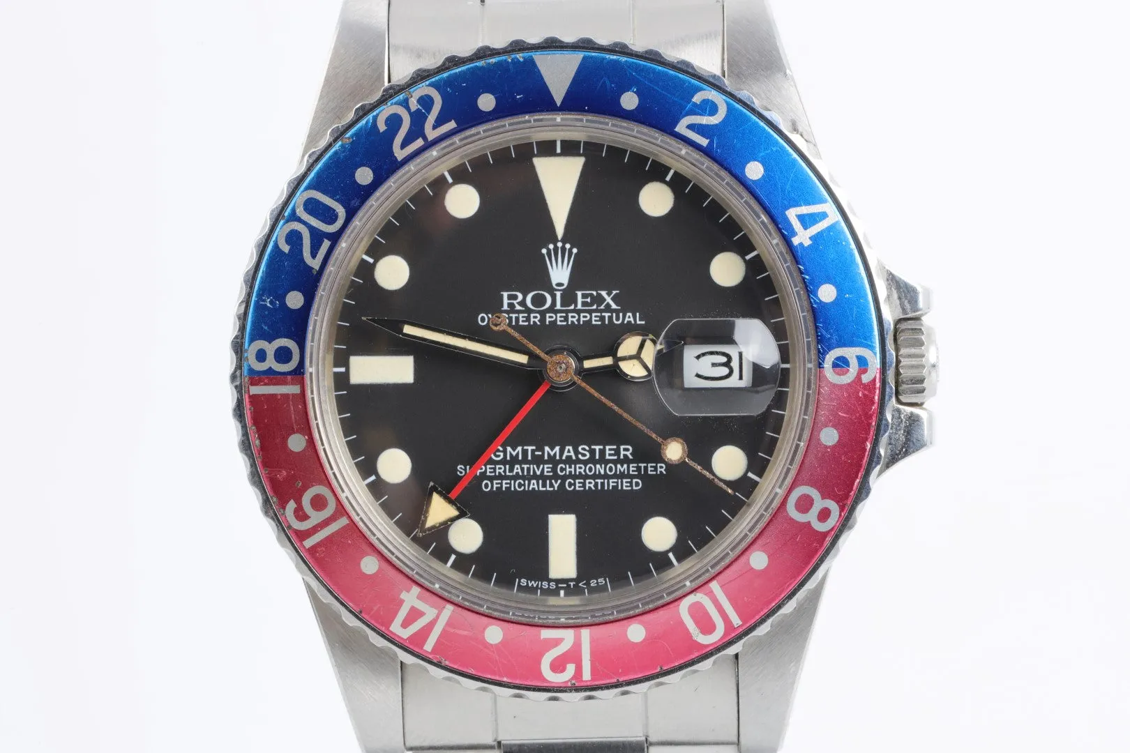 Rolex GMT-Master 16750 40mm Stainless steel Black