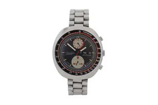 Seiko Chronograph 6138-0011 Stainless steel Black