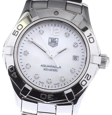 TAG Heuer Aquaracer WAF1415 28mm Stainless steel White