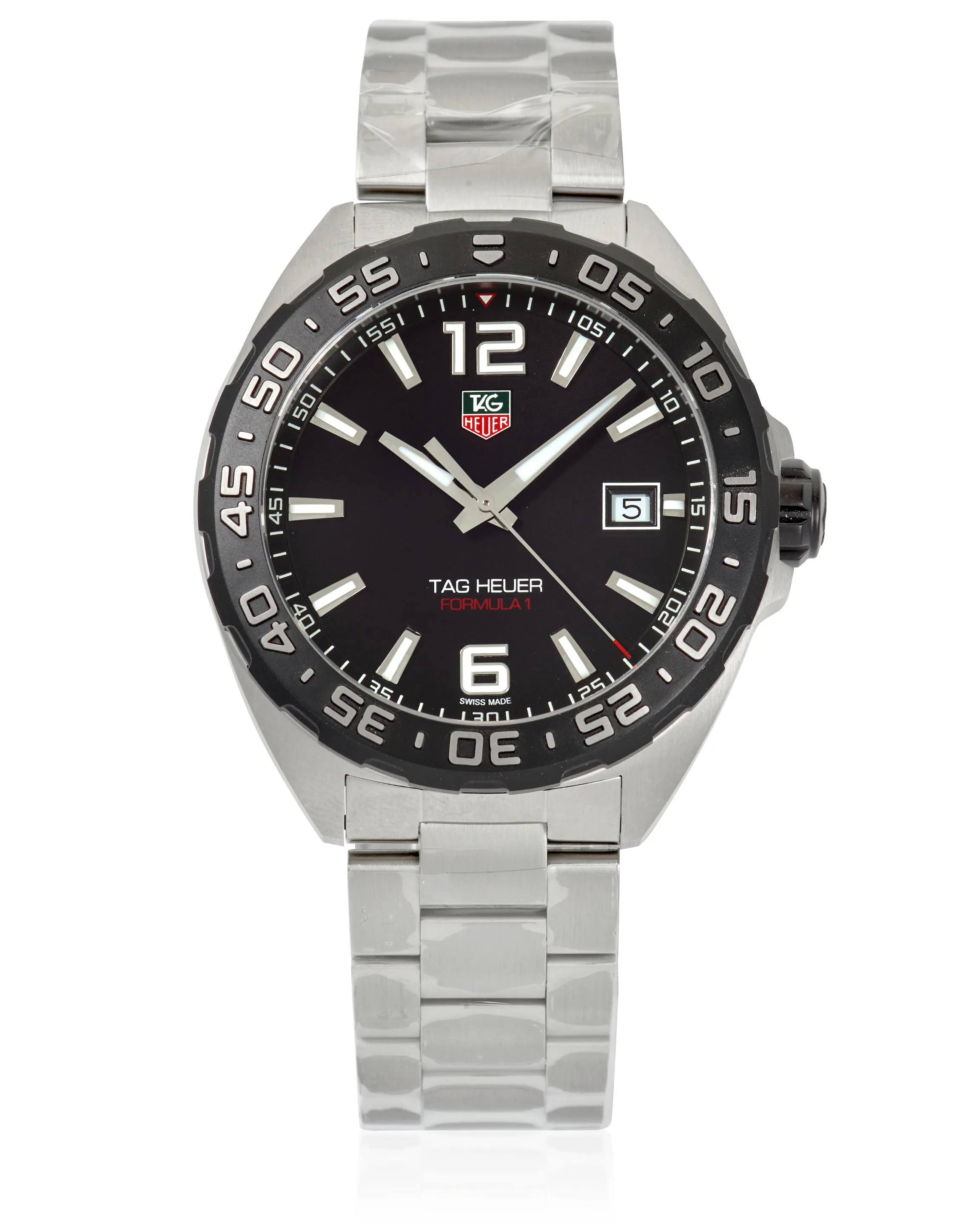 TAG Heuer Formula 1 WAZ1110 42mm Stainless steel Black