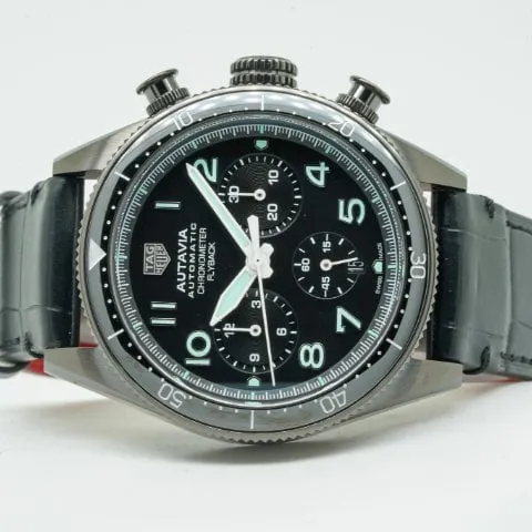 TAG Heuer Autavia CBE511C.FC8280 42mm Stainless steel Black