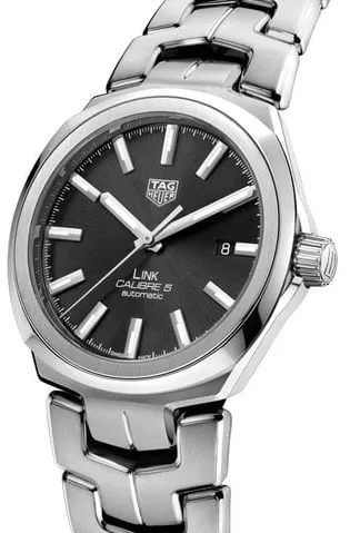 TAG Heuer Link Calibre 5 WBC2110.BA0603 41mm Stainless steel Black