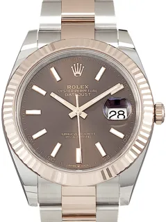 Rolex Datejust 41 126331 Rose gold and Stainless steel