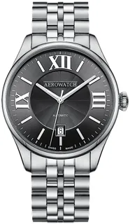 Aerowatch Les Grandes Classiques A 60996 AA03 M Stainless steel Black