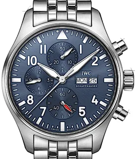 IWC Pilot IW3780-04 Stainless steel Blue