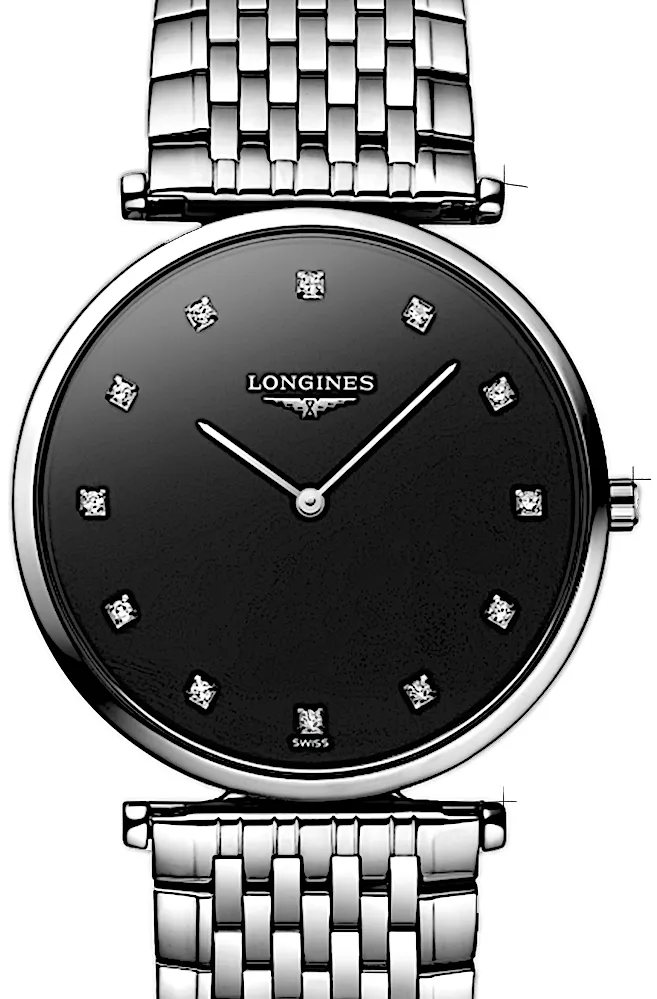 Longines La Grande Classique L47094556 33mm Stainless steel Black