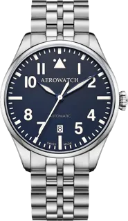 Aerowatch Les Grandes Classiques A 60996 AA04 M Stainless steel Blue