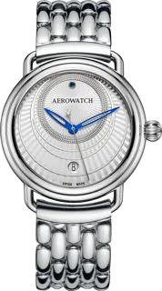 Aerowatch 1942 A 42900 AA24 M Stainless steel Silver