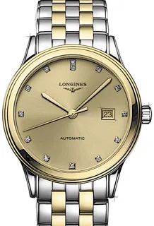 Longines Flagship L4.984.3.37.7 Stainless steel Golden