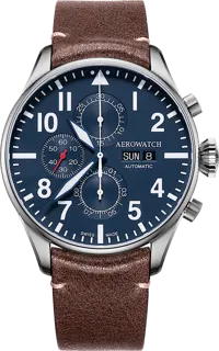 Aerowatch Les Grandes Classiques A 61989 AA05 Stainless steel Blue