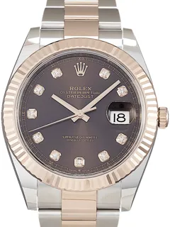 Rolex Datejust 41 126331 Rose gold and Stainless steel