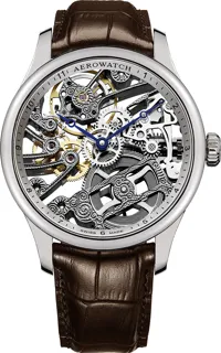 Aerowatch Renaissance A 50981 AA01 43mm Stainless steel Skeletonized