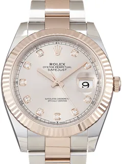 Rolex Datejust 41 126331 Rose gold and Stainless steel