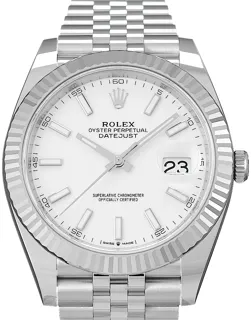 Rolex Datejust 41 126334 White gold and Stainless steel