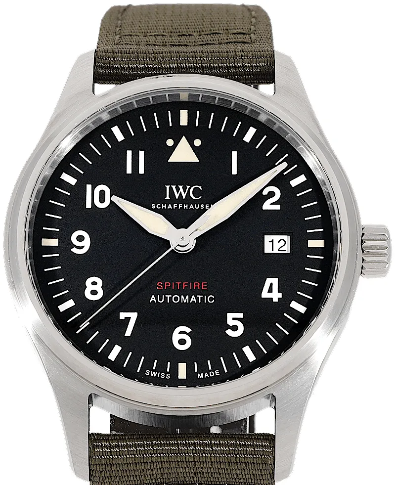 IWC Pilot IW326805 39mm Stainless steel Black