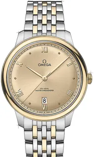 Omega De Ville Prestige 434.20.40.20.08.001 Yellow gold Golden