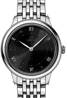 Omega De Ville Prestige 434.10.30.60.01.001 Stainless steel Black