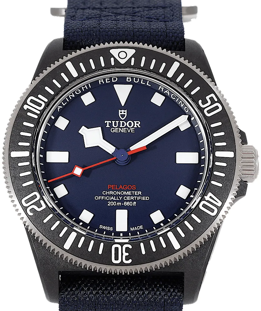 Tudor Pelagos M25707KN-0001 42mm Carbon fiber Blue