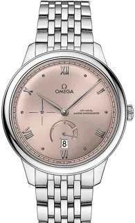 Omega De Ville Prestige 434.10.41.21.10.001 Stainless steel Pink