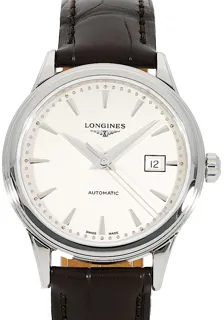 Longines Flagship L4.374.4.79.2 Stainless steel Beige