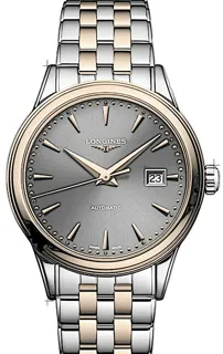 Longines Flagship L4.374.3.78.7 Stainless steel Gray