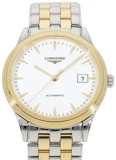 Longines La Grande Classique L4.974.3.22.7 Stainless steel Weiß