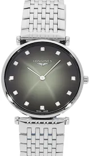 Longines La Grande Classique L4.512.4.92.6 Stainless steel Grün