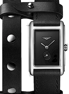 Longines DolceVita L5.255.4.59.2 Stainless steel Schwarz