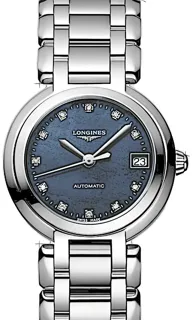 Longines PrimaLuna L8.111.4.98.6 Stainless steel Blau