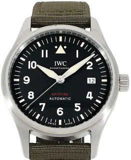 IWC Pilots IW326805 Stainless steel Black