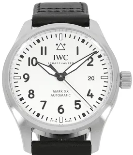 IWC Pilots IW328207 Stainless steel Weiß