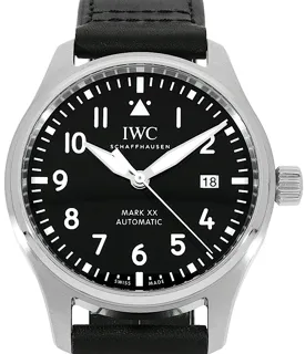 IWC Pilots IW3282-01 Stainless steel Black