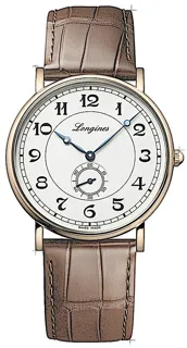 Longines Présence Heritage L4.785.8.73.2 Rose gold White