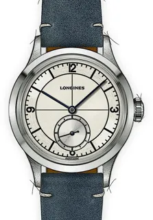 Longines Heritage L28284732 38.5mm Stainless steel Silver