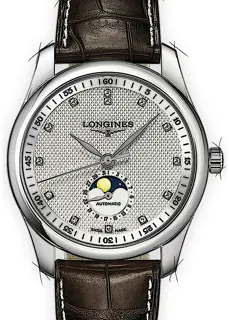 Longines Master Collection L2.909.4.77.3 Stainless steel Silber