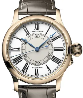 Longines Master Weems second setting L2.713.8.11.0 Rose gold White