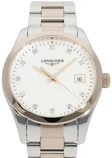 Longines Conquest Classic L2.386.3.87.7 Stainless steel White