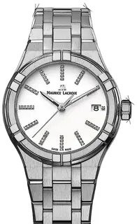 Maurice Lacroix Aikon Quartz AI1106-SS002-150-1 Stainless steel Weiß