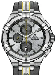 Maurice Lacroix Aikon Quartz AI1018-TT030-130-K Titanium Silver