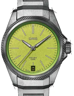 Oris ProPilot X 01 400 7778 7157-Set Titanium Green