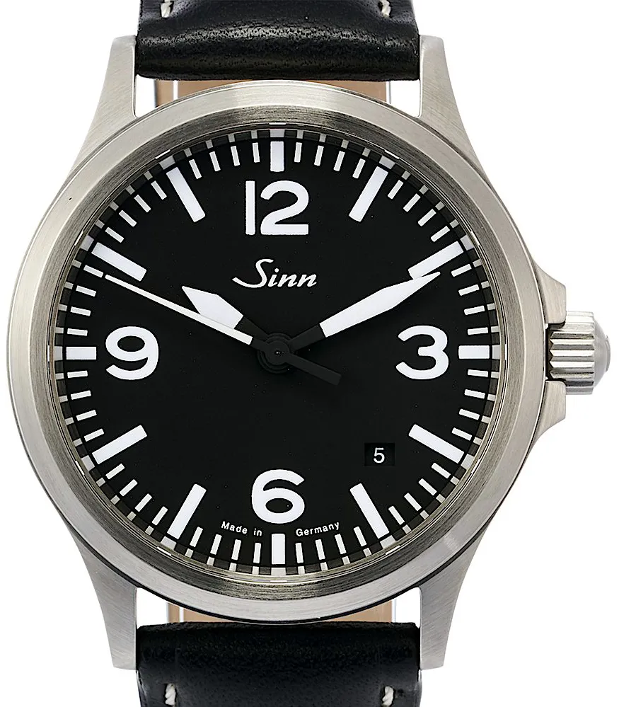 Sinn 556 556.014 38mm Edelstahl Black