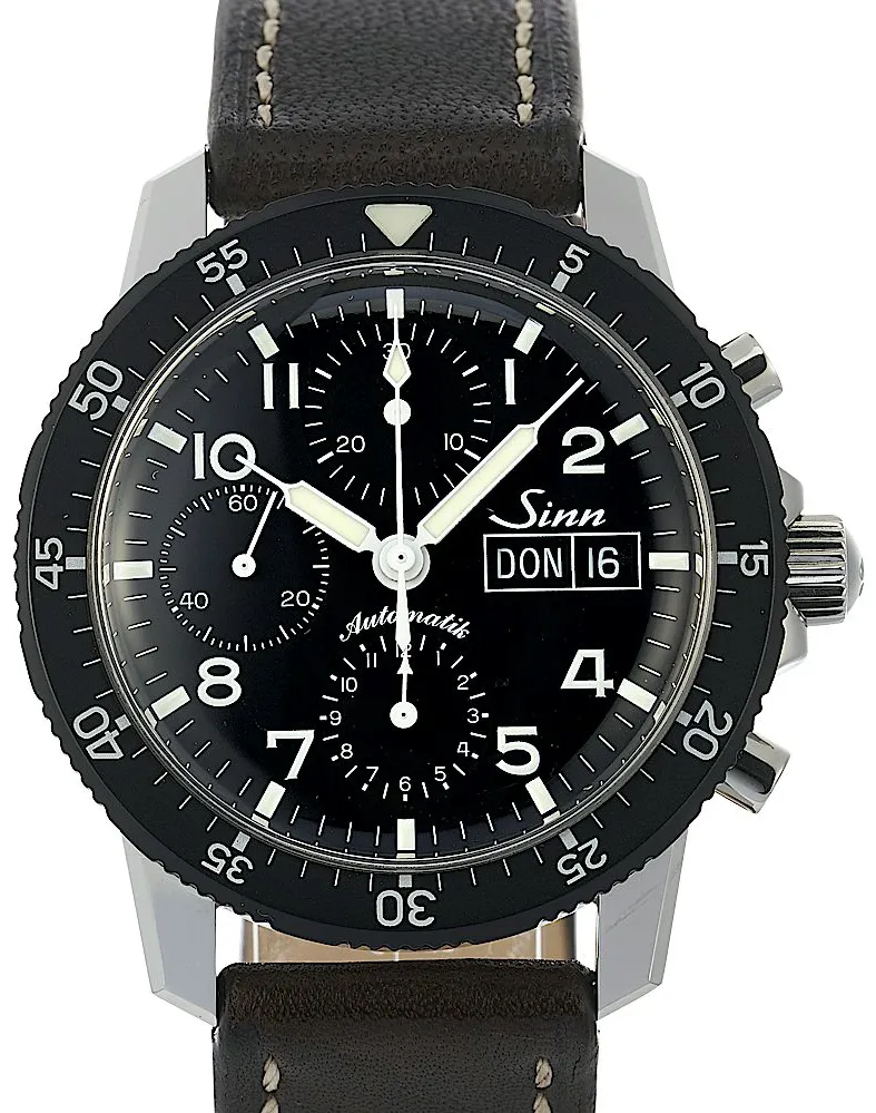 Sinn 103 103.031 41mm Edelstahl Black